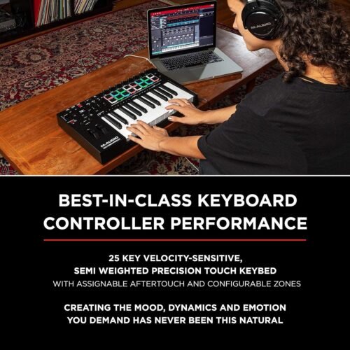 M-Audio Oxygen 25 MKV 25 Key USB Midi Keyboard Controller - Black M-Audio Oxygen 25 MKV 25 Key USB Midi Keyboard Controller - Black