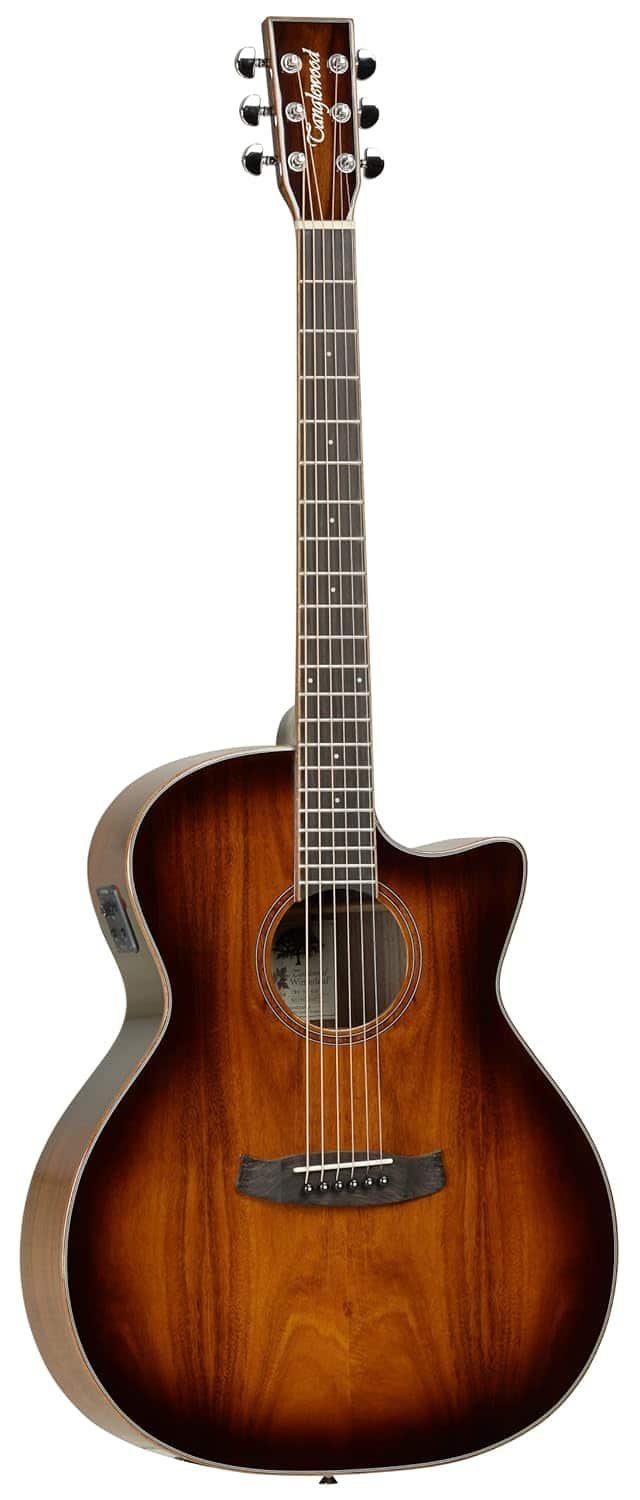 Tanglewood - 'TW4 E VC KOA' Winterleaf Series, Solid Top, Electro Acoustic Guitar With Fishman Presys Pickup