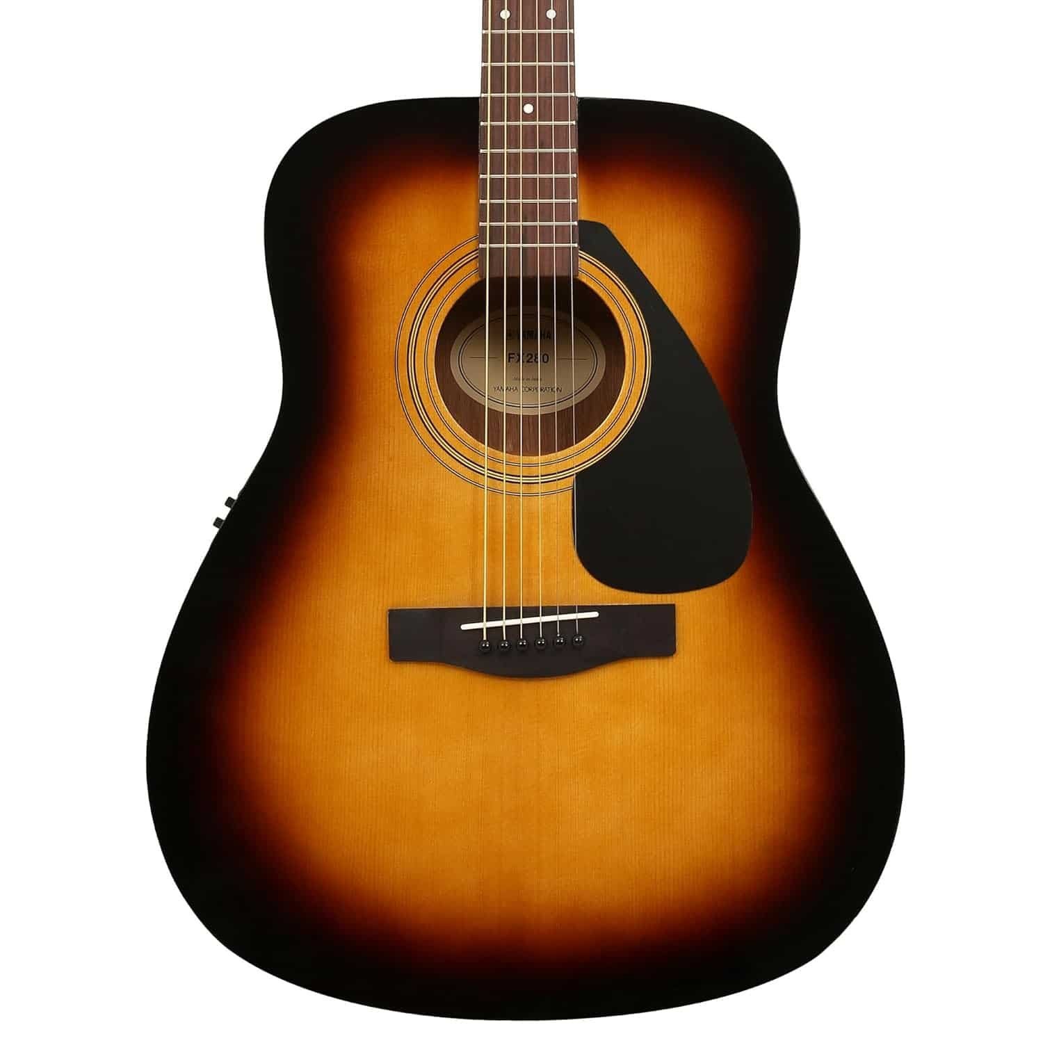 6860e972daf642099ff81c849dc08b2496b01c85ae8b17d780487.jpg Yamaha Fx280 Tobacco Brown Sunburst Electro Acoustic Guitar - Wood
