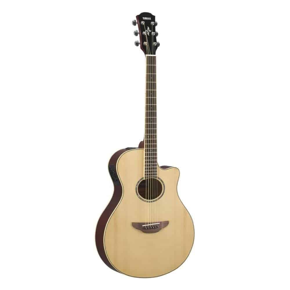 YAMAHA APX600 NA Thin Body 21 Inches Mahogany Wood Acoustic-Electric Guitar, Natural