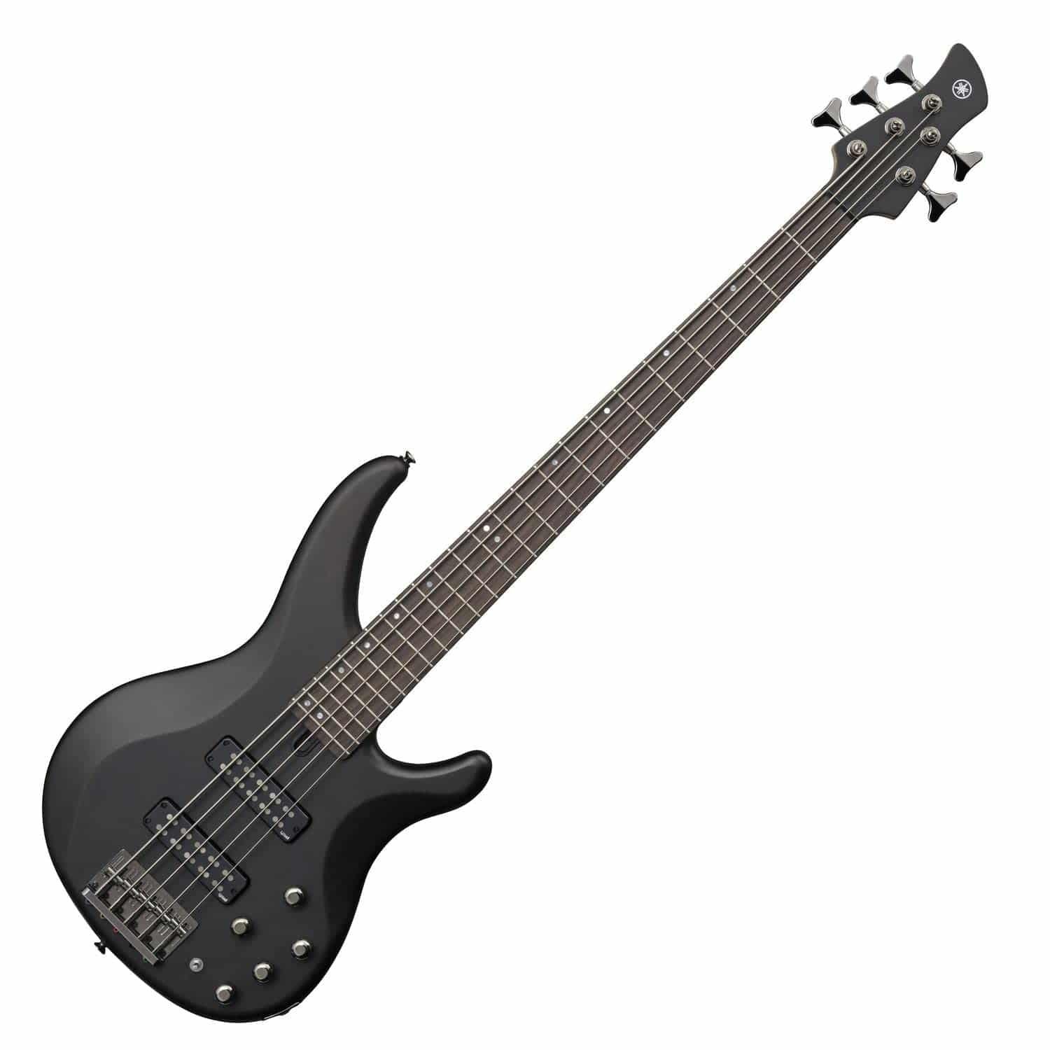 Yamaha TRBX505 5-String Electric Bass Guitar, Translucent Black