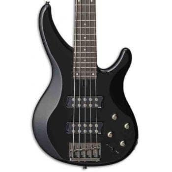 6860ebce6f20a4d19b3b535d903633375d4f75e1c2d5652beccd5-1.jpg Yamaha TRBX505 5-String Electric Bass Guitar, Translucent Black