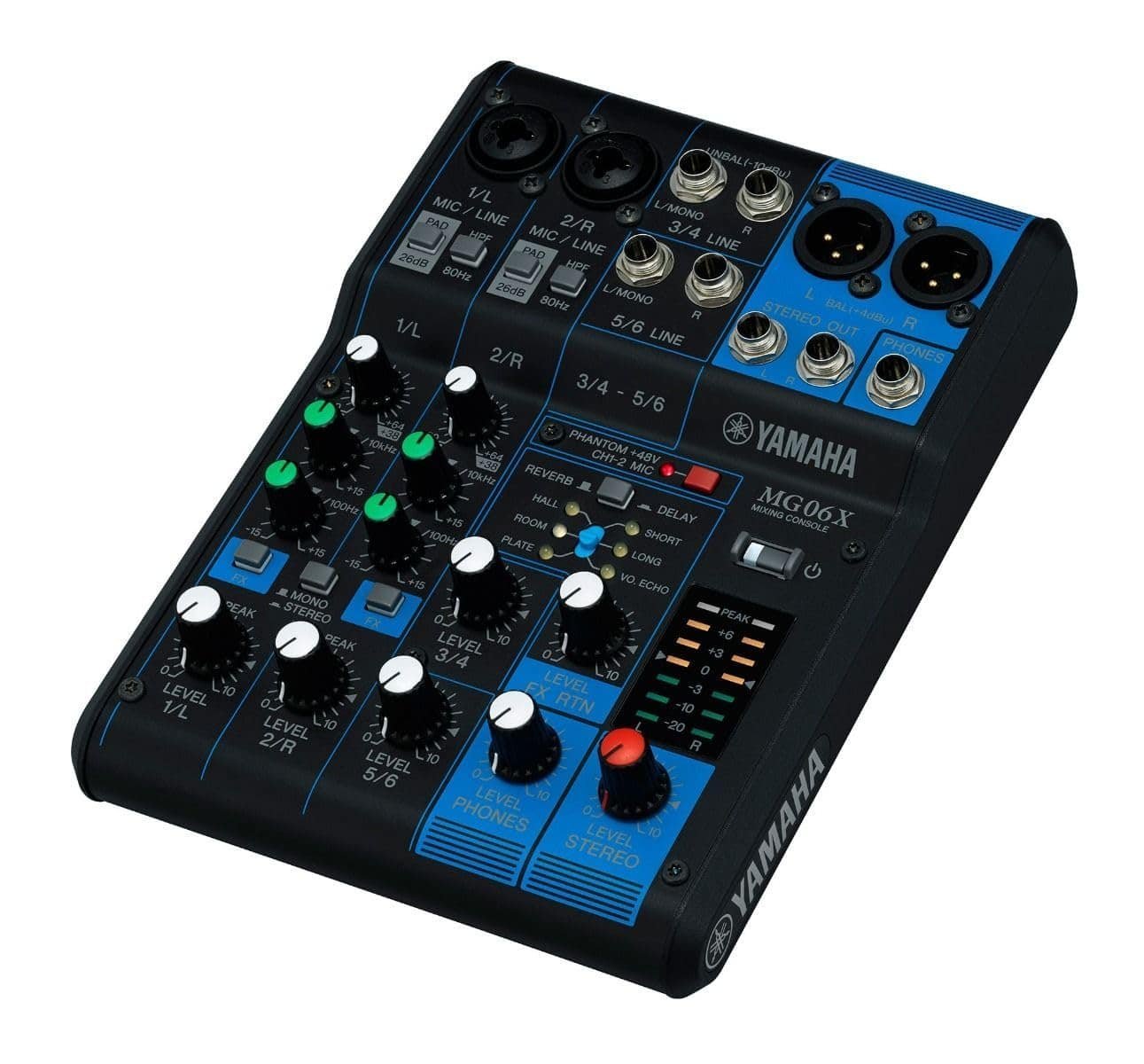 Yamaha MG06X 6-Input Compact Stereo Mixer