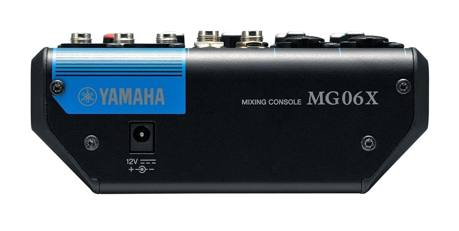 Yamaha MG06X 6-Input Compact Stereo Mixer