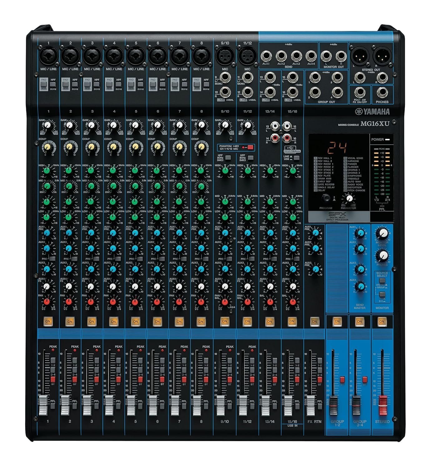 Yamaha MG16XU 16-Input 6 Bus Mixer