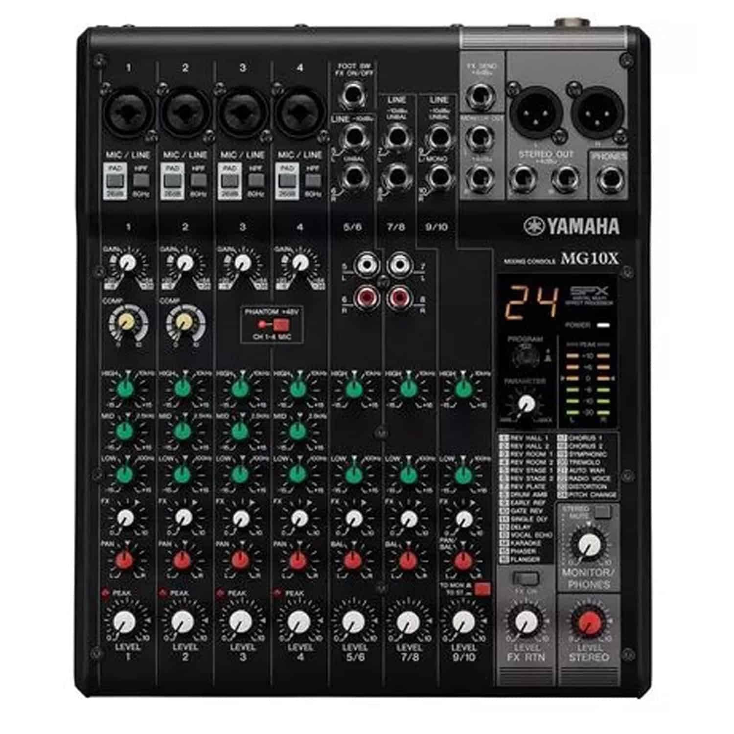 Yamaha MG10X CV 10-Channel Stereo Mixer