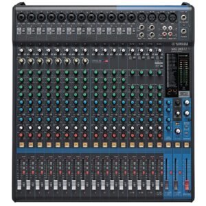 6860ecf61c501628e9ca0b8aab8ec87f9b5708e718fe90f1a3cc3.jpg YAMAHA MG20XU Analog Mixer with built-in digital effects and USB (12 XLR + 4 Stereo + Effects + USB)