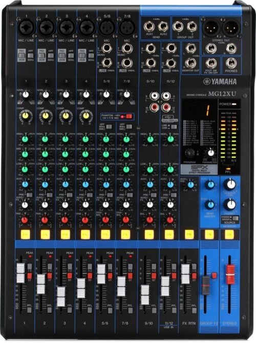 Yamaha MG12XU 12-Channel Mixer