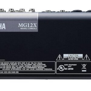 6860ed2a4788cd330ea26cd0a25793552ae26892d2805b9959c09.jpg Yamaha MG12X 12-Channel Analog Mixer