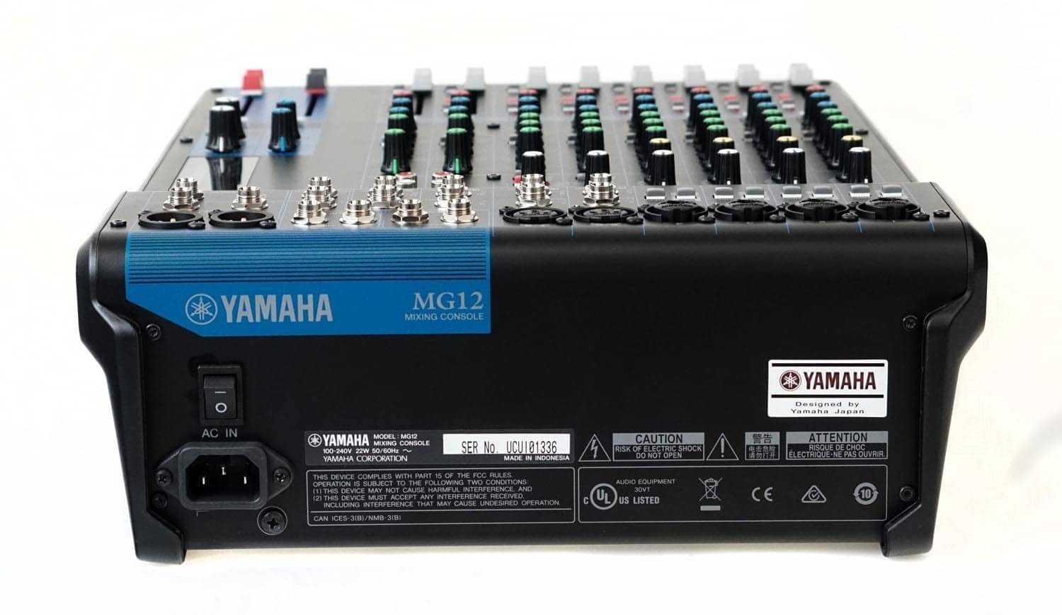 6860ed3bed5bd75a49b4bf75cbb9dee8972de869ad6a888302df6.jpg Yamaha MG12 12-Input 4 Bus Mixer