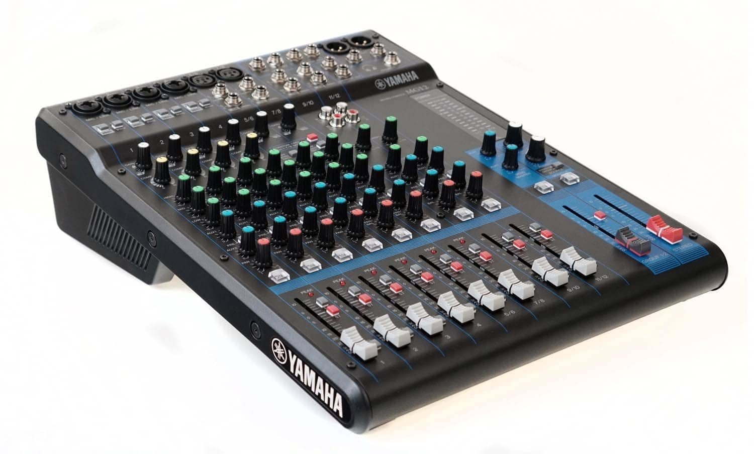 6860ed3d03b14d33dfe39f7e2b3ddb16ea858453cb4c007734c52.jpg Yamaha MG12 12-Input 4 Bus Mixer