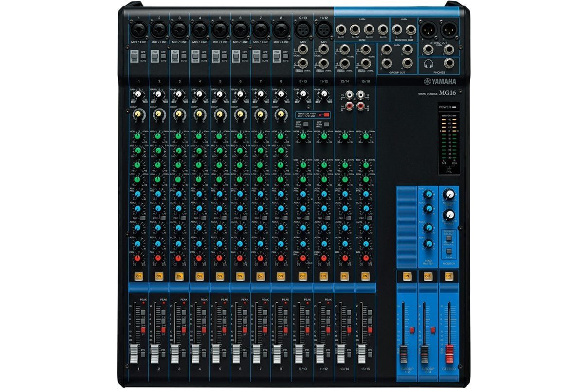 6860ede66cd56780c22aa3ad5553a0310256b24700b37ad1926f5-1.jpg Yamaha MG16 16 Channel Mixer