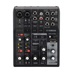 6860edf81cb338e95e6c9da4a57112cf3a67730372d4b595f66f2-1.jpg Yamaha AG06MK2 Live Streaming Mixer Black