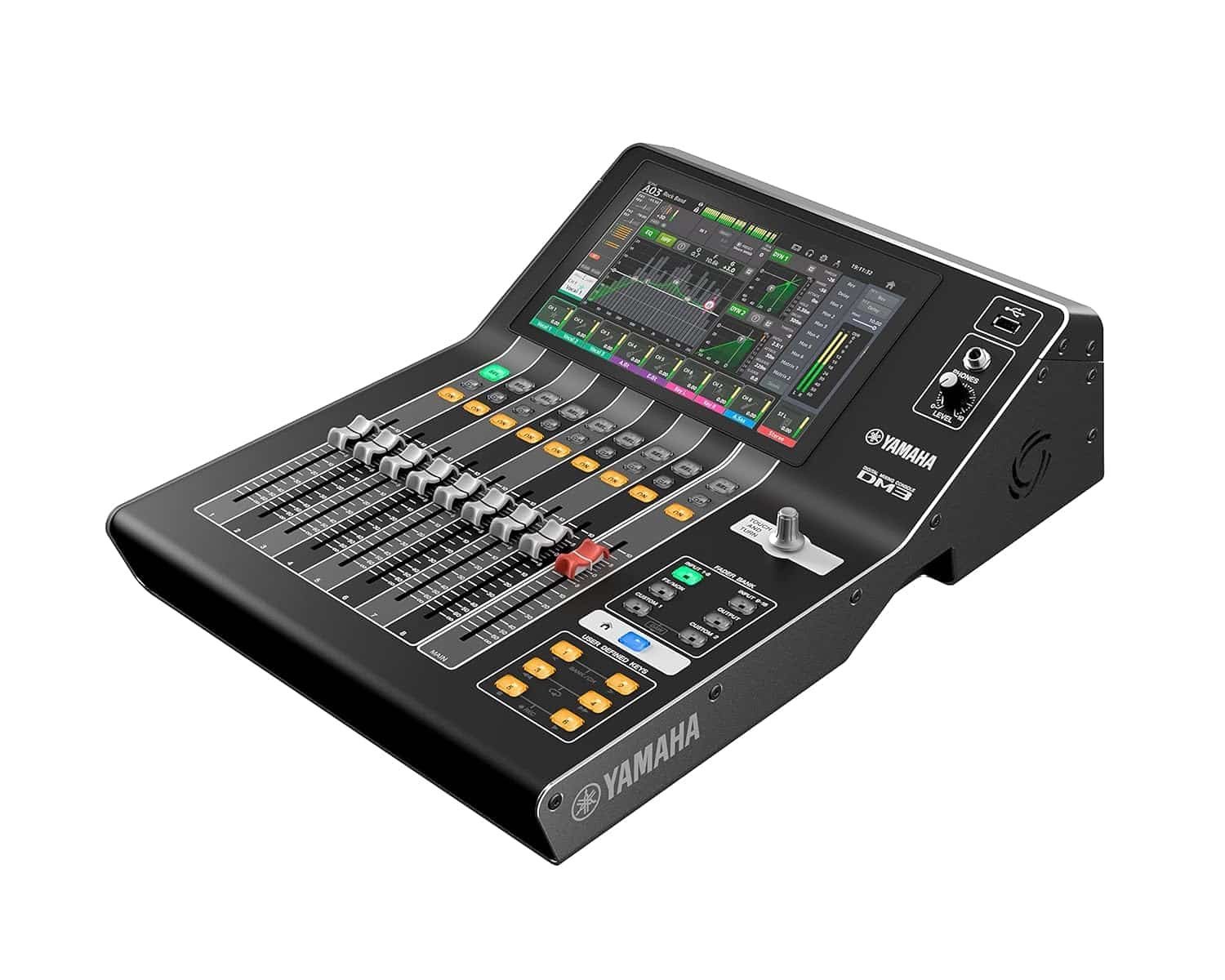 YAMAHA DM3 Standard 22 Channel USB Digital Mixing Console, Black