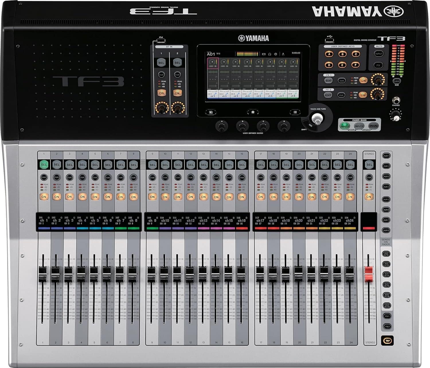 6860ee9d37247a8b4a37349a146cddc87b2a76eed517e05c76094.jpg Yamaha TF3 24-Channel Digital Mixing Console