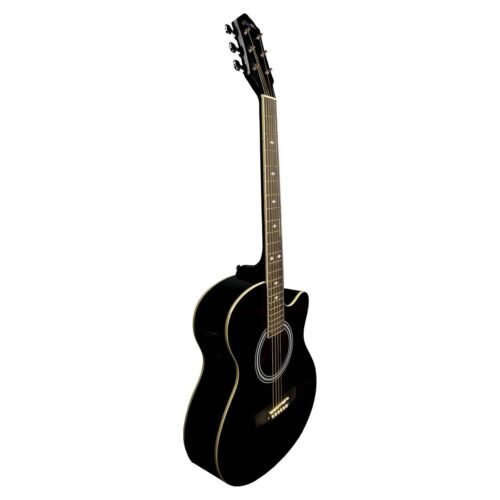 Hertz HZA4000 Electro-Acoustic Guitar Black