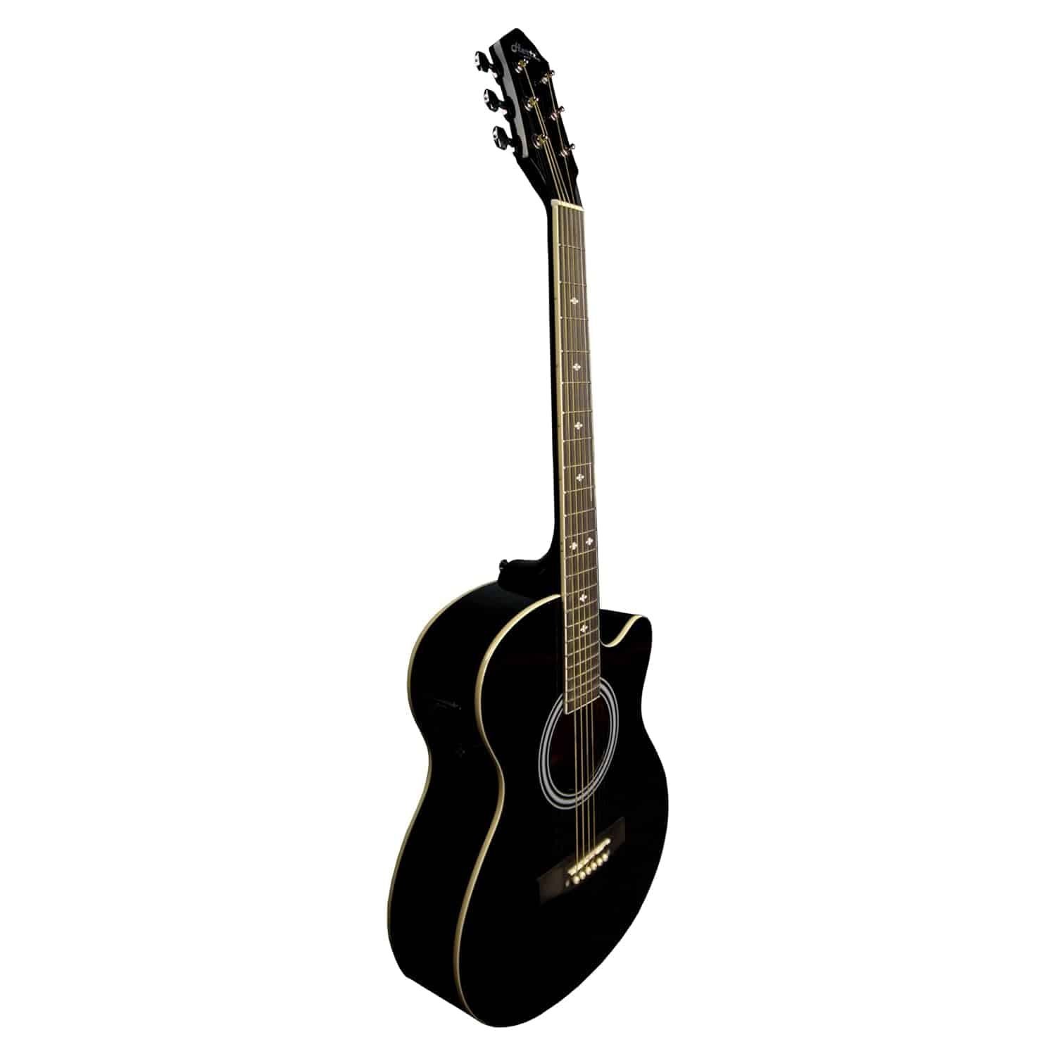 Hertz HZA4000 Electro-Acoustic Guitar Black