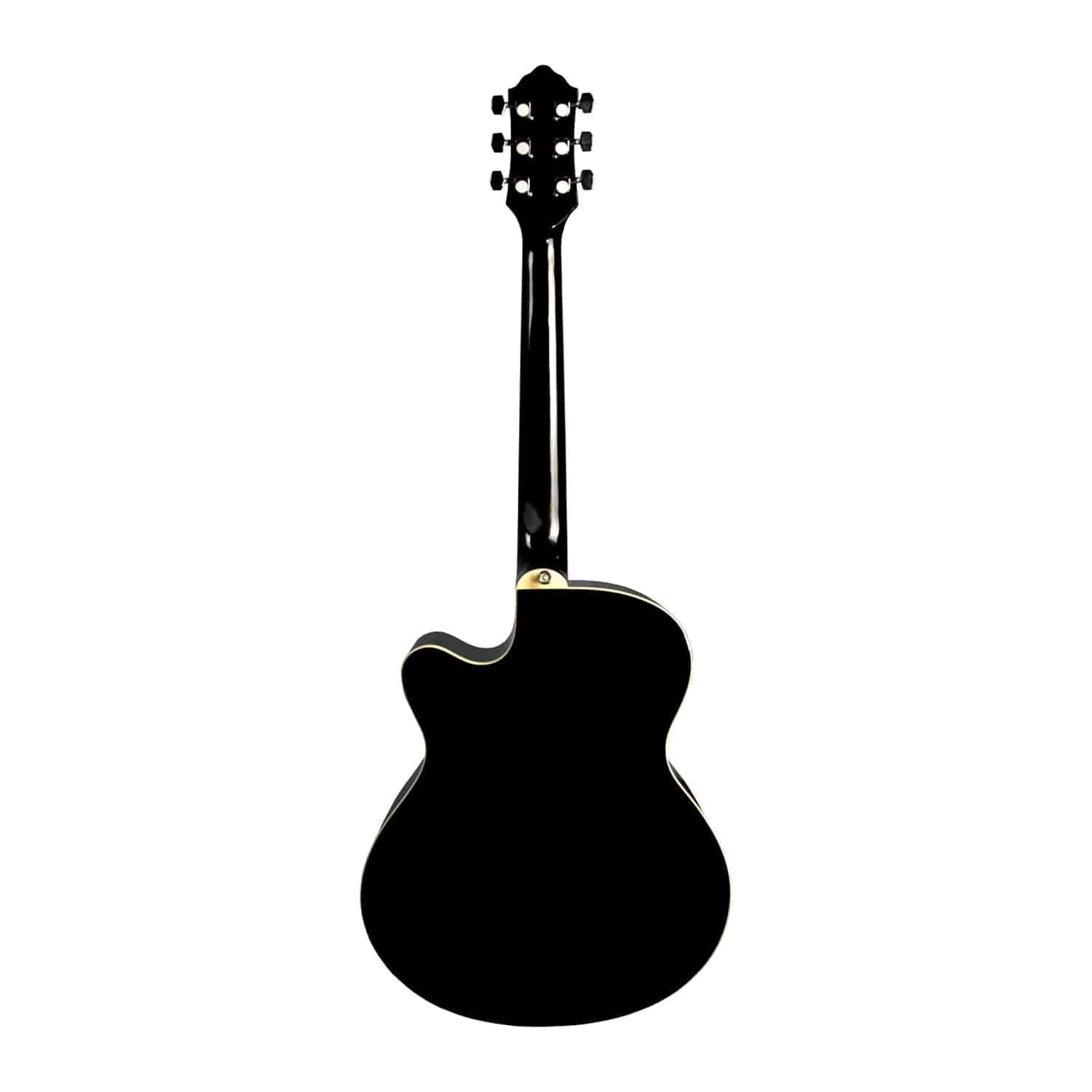 Hertz HZA4000 Electro-Acoustic Guitar Black