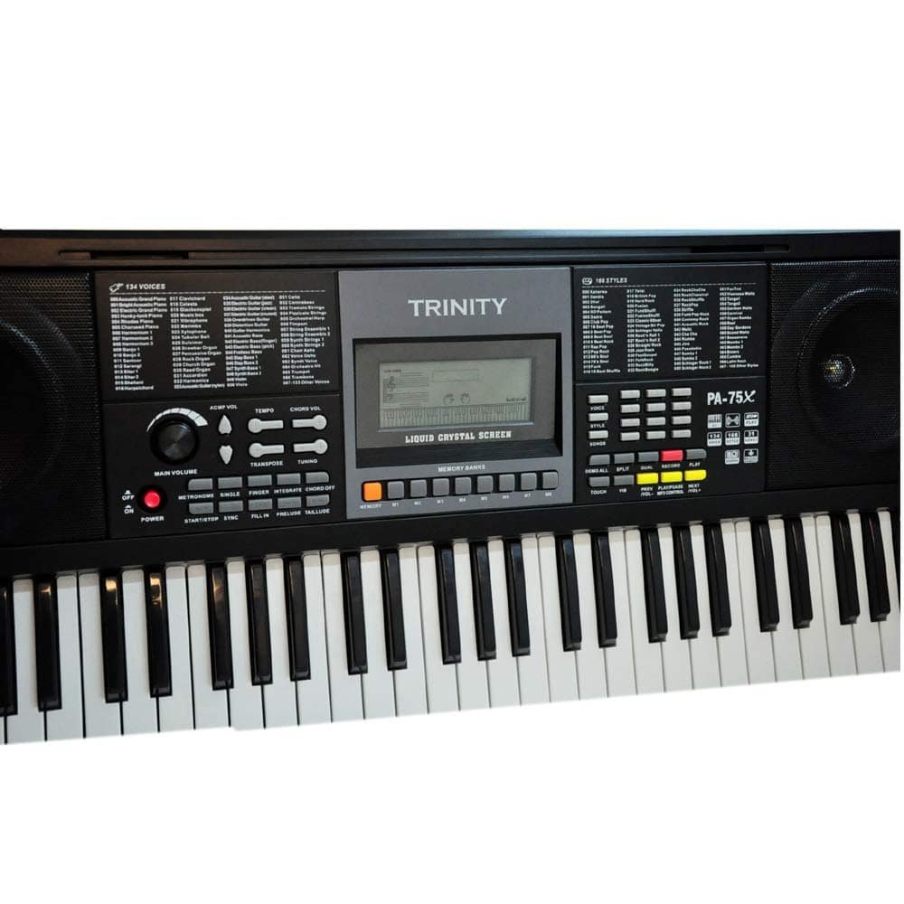 Trinity PA-75X 61-Keys Electronic Keyboard