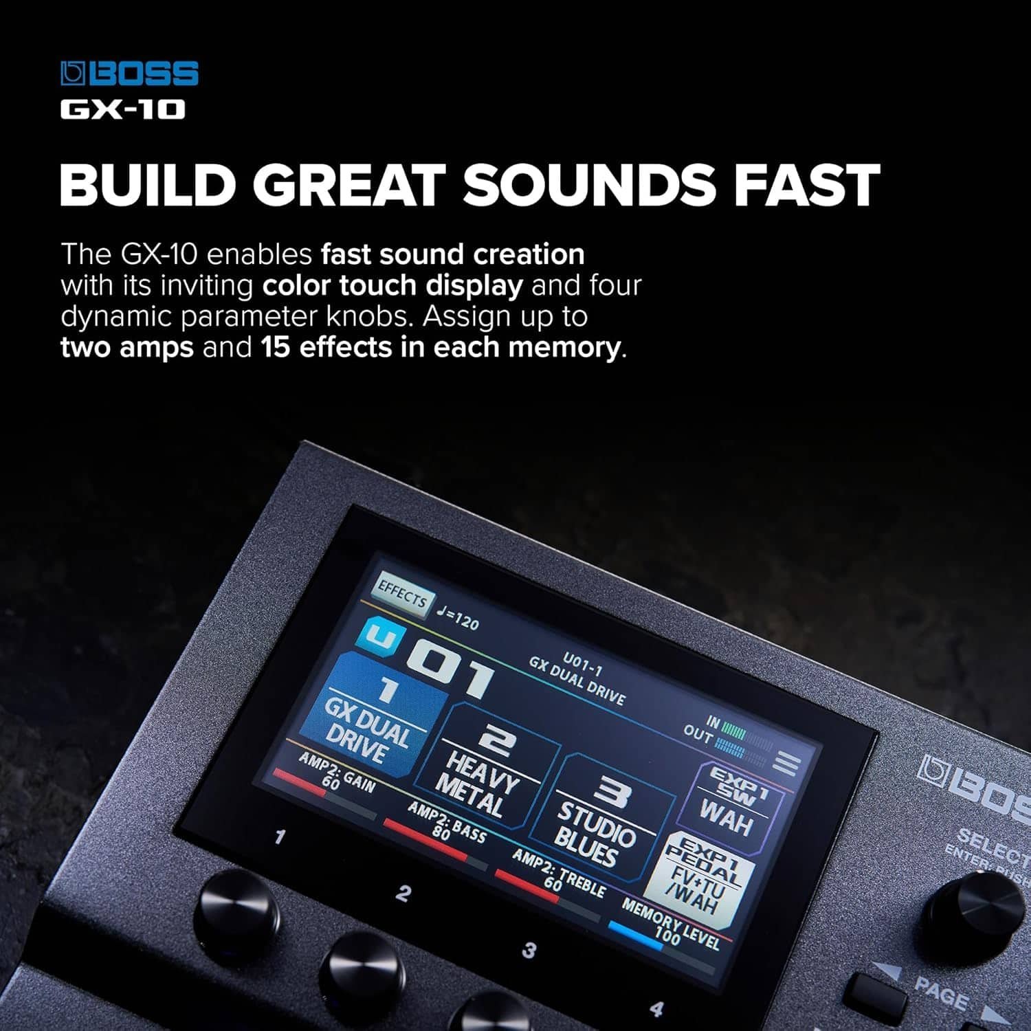 BOSS GX-10 Guitar Effect Processor