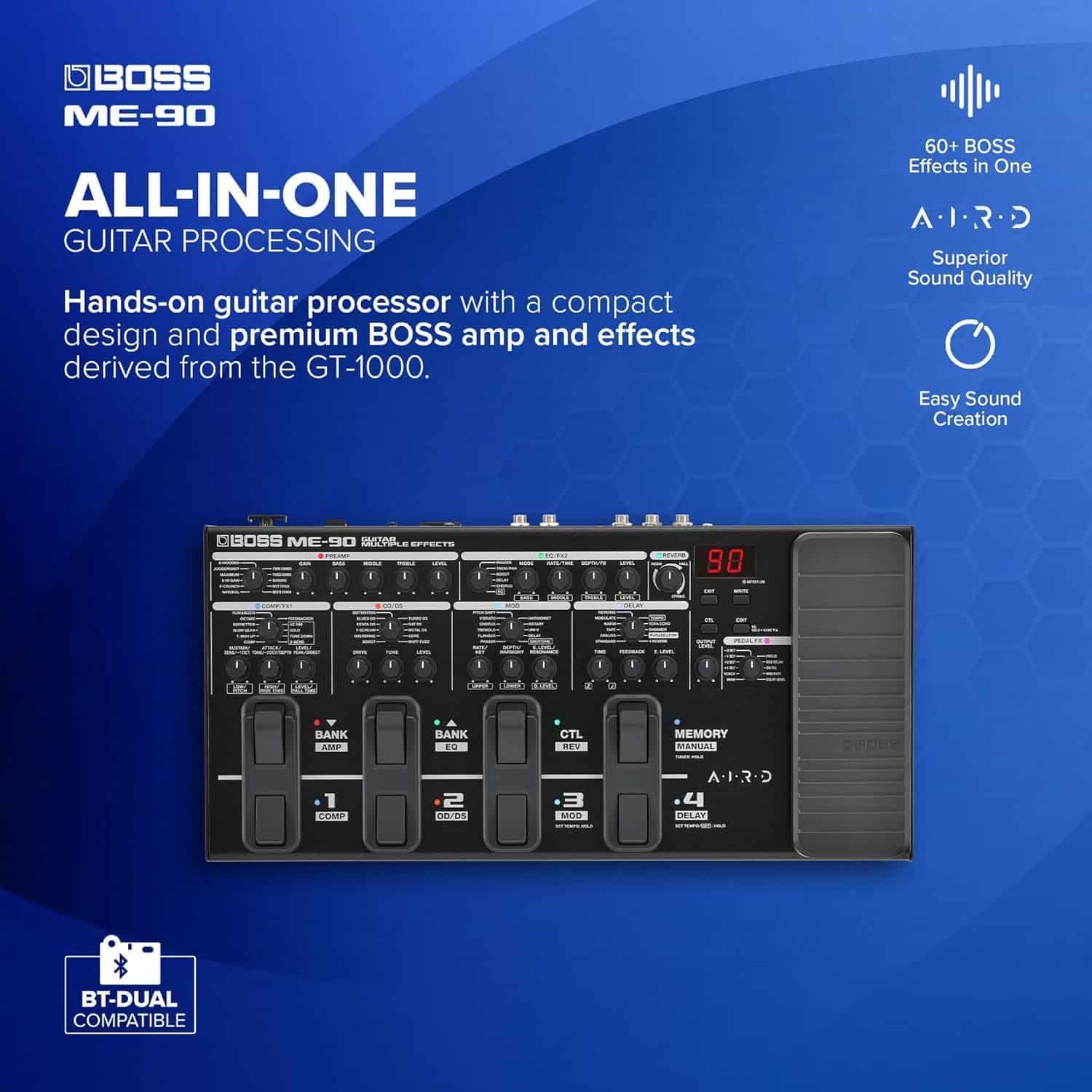 687fddf657241208464293d025b2c03112f6fa106b93fb4851351.jpg Boss ME-90 Guitar Multiple Effects Processor