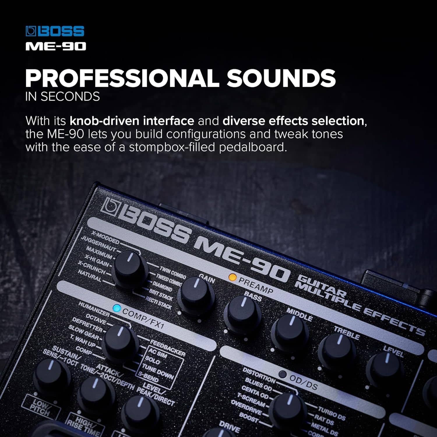 687fddf76dcb1459b707f14178d88c01b6c9932f2d0704db29d18.jpg Boss ME-90 Guitar Multiple Effects Processor