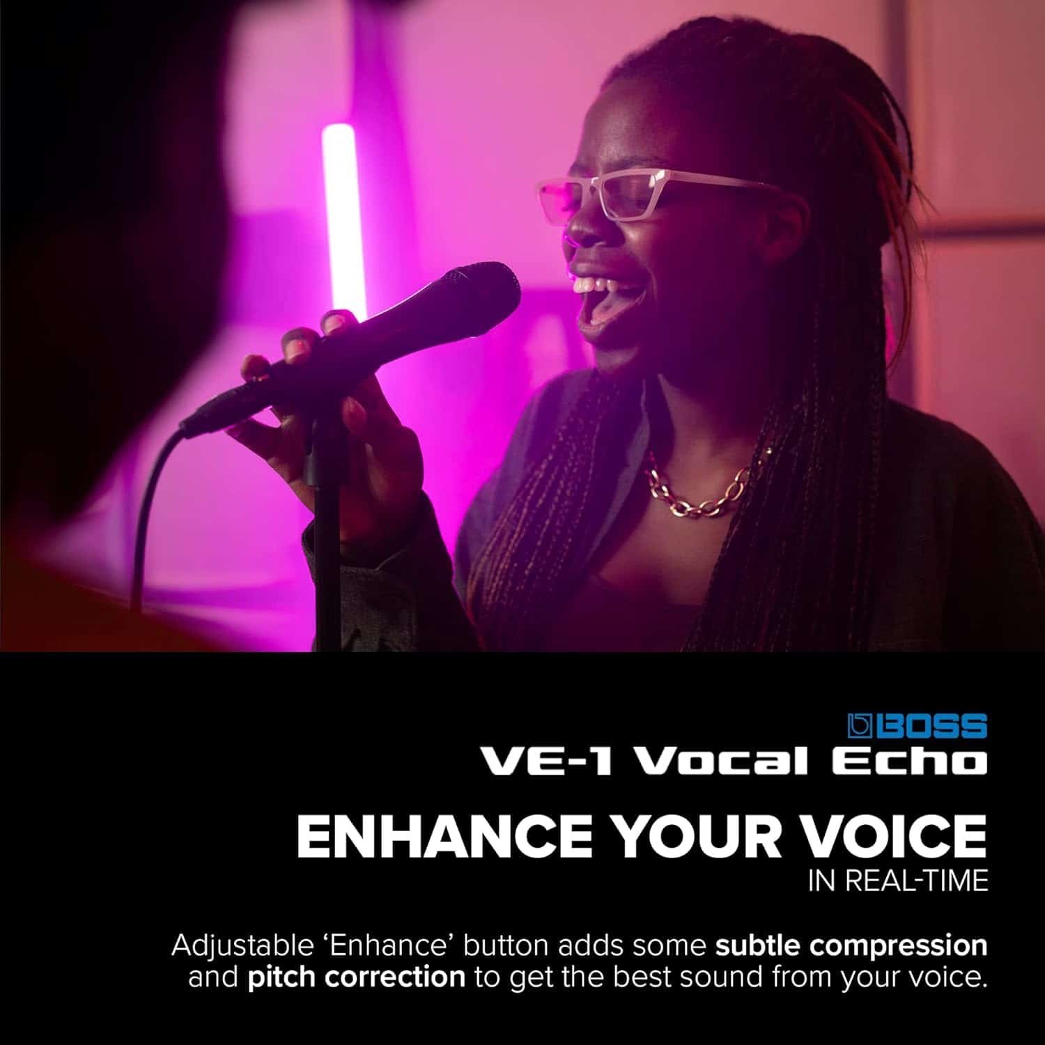 Boss VE-1 Vocal Echo Effects Processor