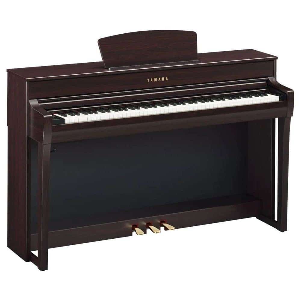Yamaha CLP-735R Clavinova 88-Keys Digital Piano With Bench And Adaptor