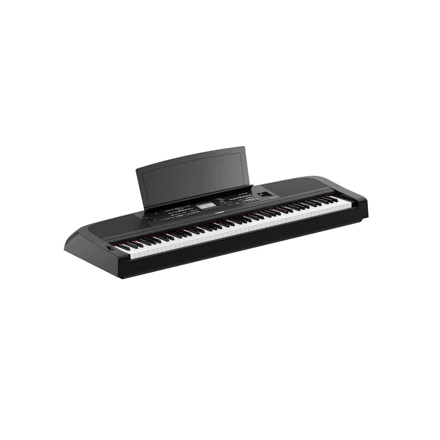 Yamaha DGX-670B 88-Keys Portable Digital Grand Piano With Stand L300, Pedal LP1B and Adaptor PA300C