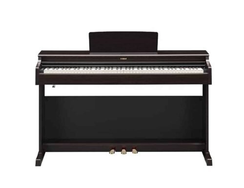 6887519f3f8ed638e10d67909425665a4ff53ce1147ffa34c7bcf.jpg Yamaha ARIUS YDP-165R 88-Key Digital Piano With Adaptor PA-300 - Dark Rosewood