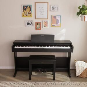688751cbda0fd6ec70e14536e2b30485eaffbed344cb96b287f26-1.jpg Yamaha Arius YDP-105R 88-Key Digital Piano With Adaptor PA150 - Rosewood
