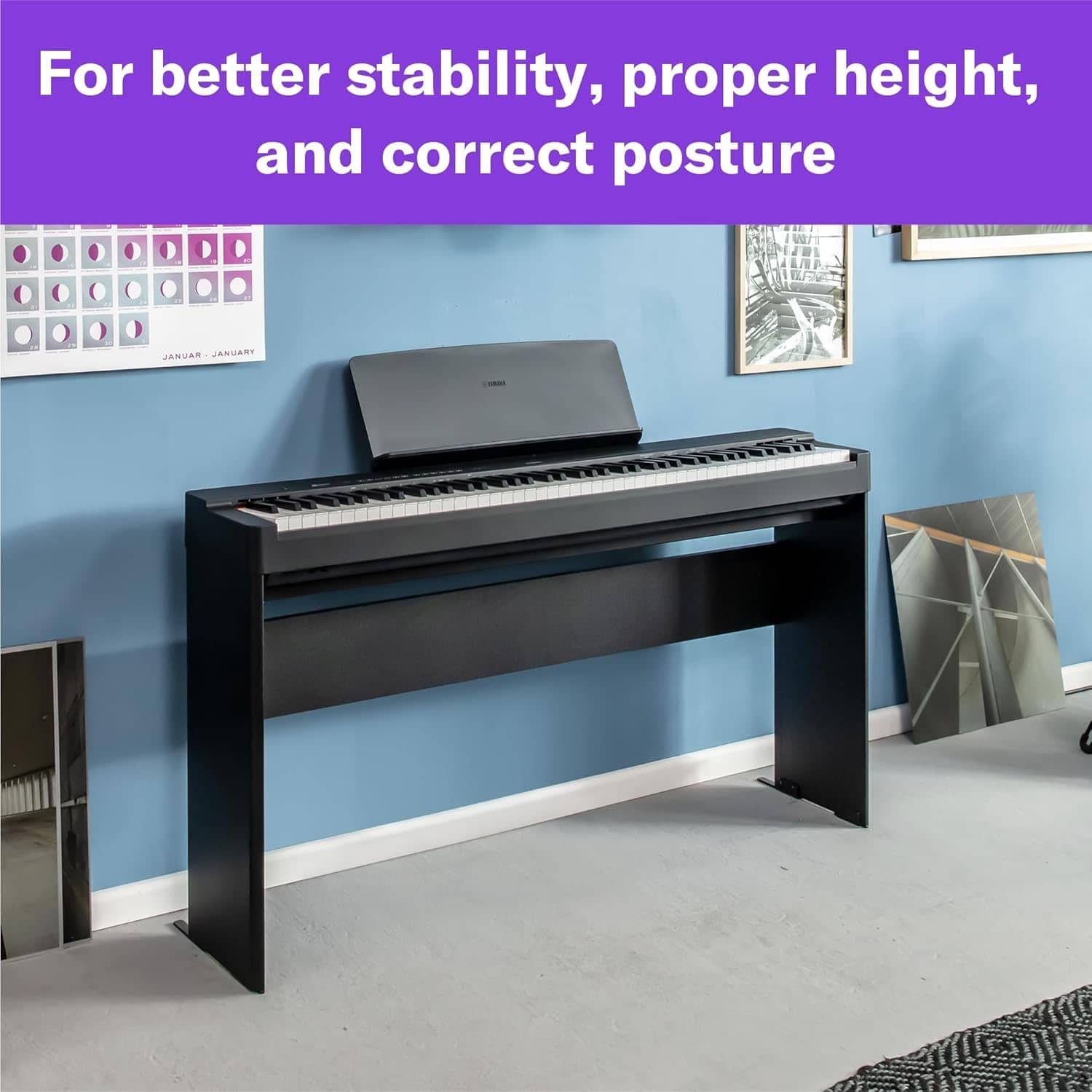 688752bee627fed93f06fafd785a180109e6b0150c20b56ba1be6-1.jpg Yamaha L-200B Digital Piano Stand for P-225 Piano