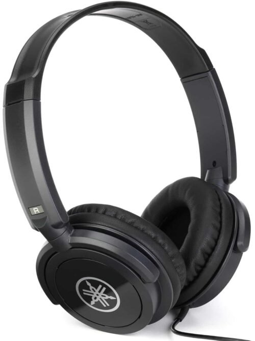 YAMAHA HPH-100B Wired Headphone with Mic (Black)