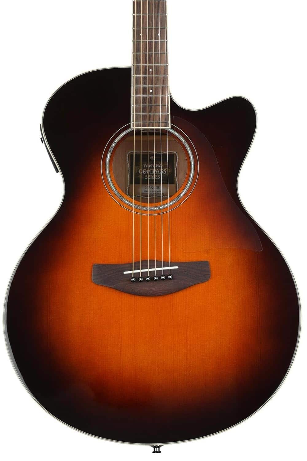 Yamaha CPX600 Electro-Acoustic Guitar - Old Violin Sunburst