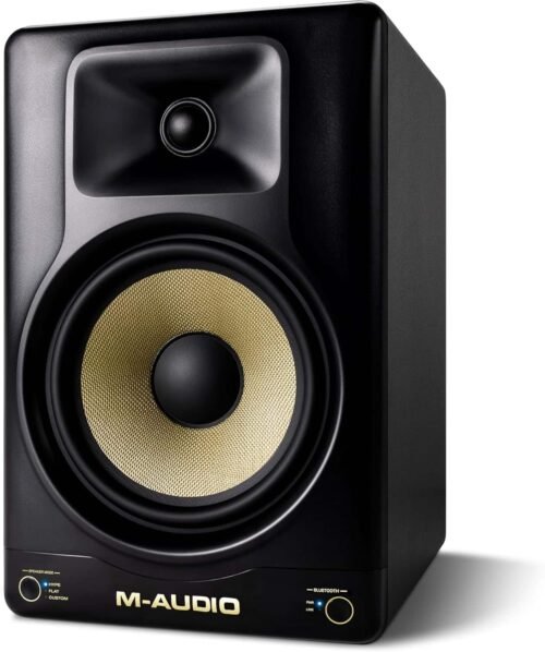 M-Audio Forty Eighty 8" 150W Studio Monitor Speaker for Production and Mixing with Precision DSP Crossover, EQ, Control App and Bluetooth M-Audio Forty Eighty 8" 150W Studio Monitor Speaker for Production and Mixing with Precision DSP Crossover, EQ, Control App and Bluetooth