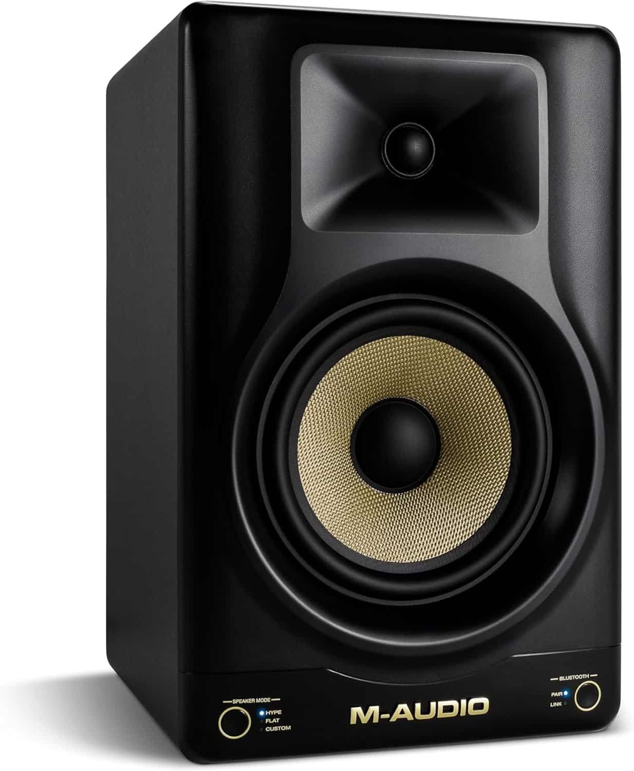 M-Audio Forty Sixty 6.5" 100W Studio Monitor Speaker for Production and Mixing with Precision DSP Crossover, EQ, Control App and Bluetooth