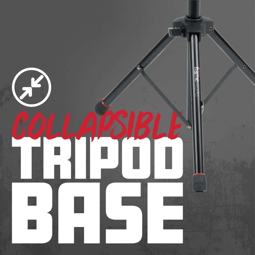689246f7cbf5b017289adfb5dffc27d72aee34cd3b920d16c8905.jpg Gator Frameworks - GFWLAPTOP1500 Adjustable Laptop or Projector Stand