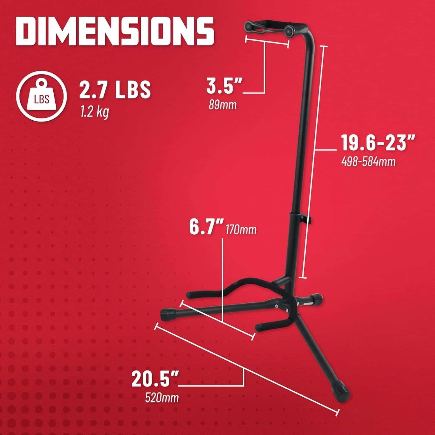 Gator Frameworks GFW-GTR-1000 Guitar Stand
