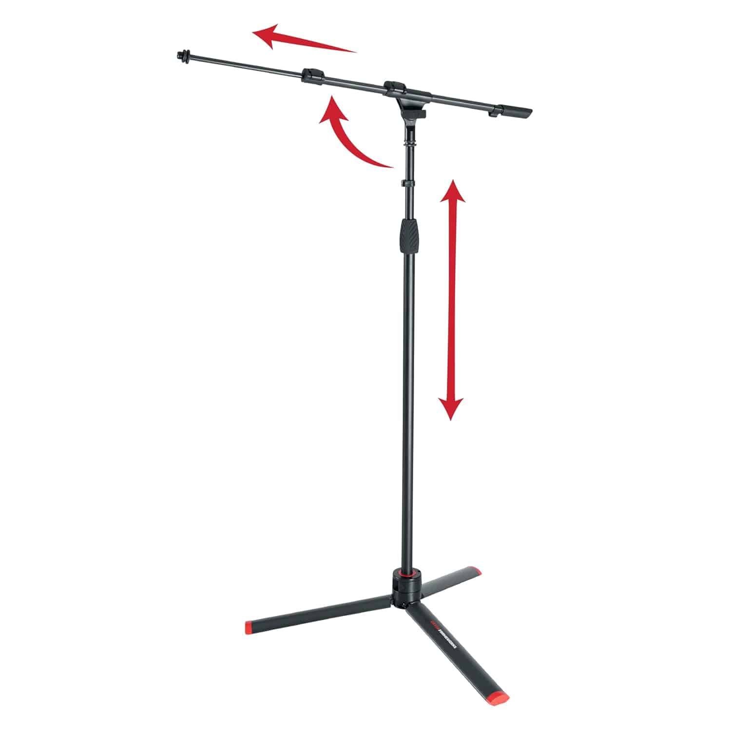 Gator Cases GFW-ID-MIC Frameworks ID Series Tripod Microphone Stand with Boom Arm