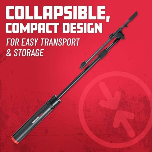 Gator Cases GFW-ID-MIC Frameworks ID Series Tripod Microphone Stand with Boom Arm