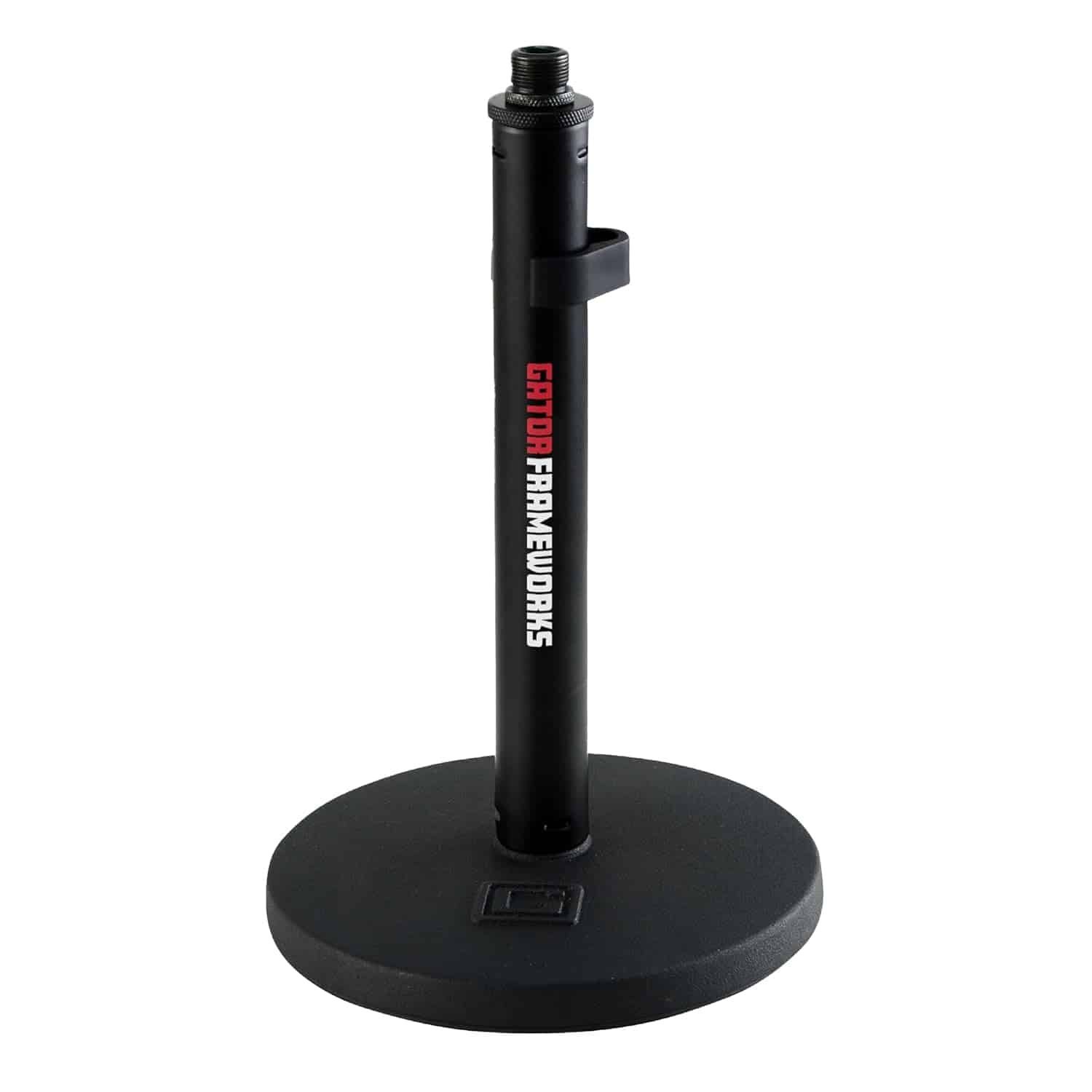 Gator Frameworks GFW-MIC-0600 Weighted Round Based Short Desktop Mic Stand