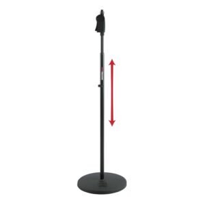 Gator Frameworks GFW-MIC-1201 12" Roundbase Microphone Stand - Black