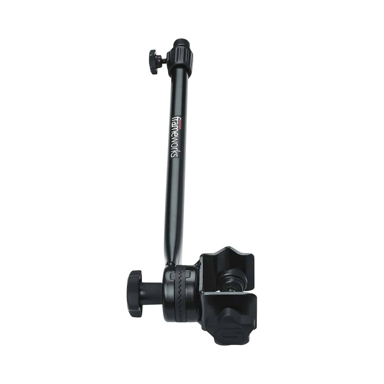 6892486bef91aefea88dd0af4281389ddb7e2ff218dfb763630c9.jpg Gator Frameworks Adjustable Angled Mini Interlocking Design 16 Inch Boom Arm (GFW-MIC-MINIBM16)