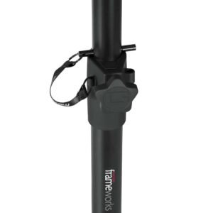 Gator GFW-SPK-SM50 Frameworks Studio Monitor Stands with Adjustable Height and Locking Saftey Pin