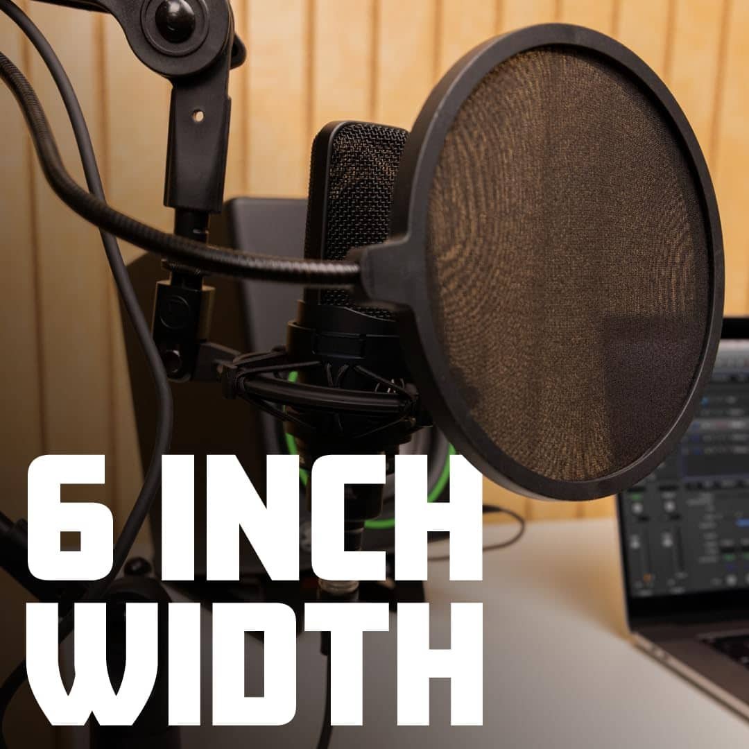 689248d5d294caa8943a39d76eabe76c89815ba1fbf5e088fa7ef.jpg Rok-It RI-POPFILTER Single Layer Microphone Pop Filter