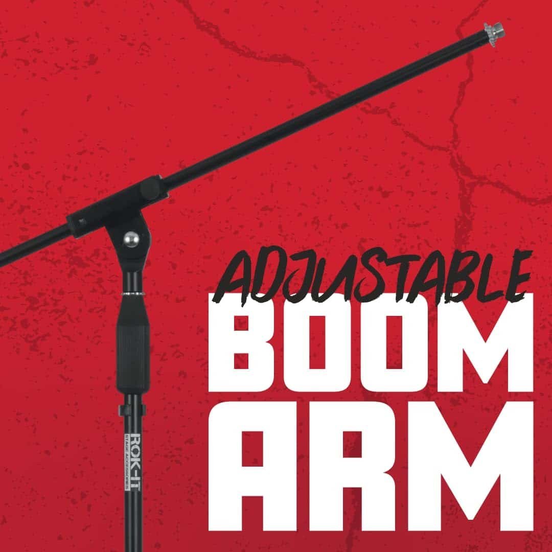 Gator ROCK-IT MICTP-FBM Fixed Boom Tripod Stand