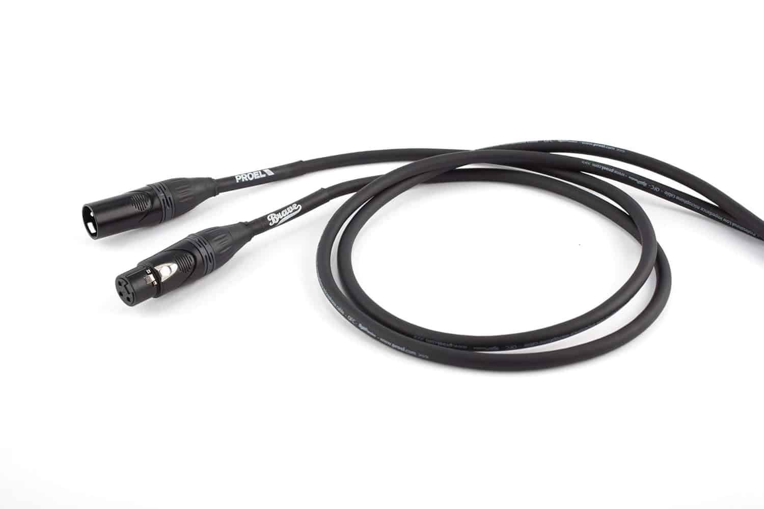 Proel Brv250Lu6Bk Microphone Cable