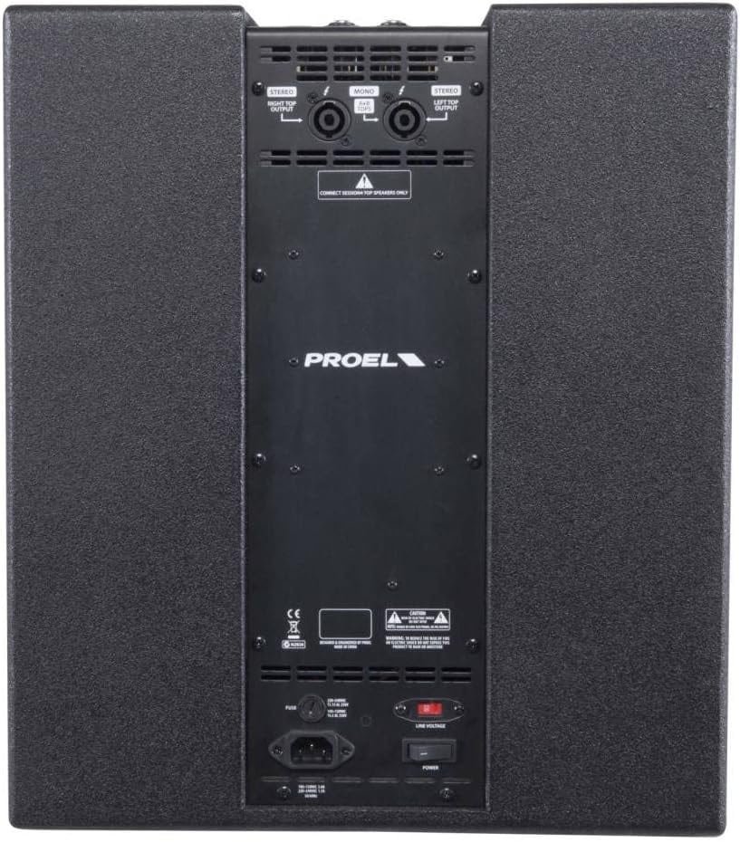 68924a4f15f8a5b4da5b7415dfb6fab5325676dc746d62439558e.jpg Proel Session 4 2.1 column array speaker set