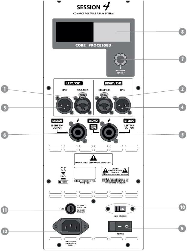 68924a4fe311509ecaf78bcb83f657b1ea8ad7226184a2f4dd888.jpg Proel Session 4 2.1 column array speaker set
