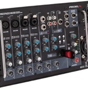 68924a90d451912bfd3030c91065f19eb513fa001ae0e5651b2a5.jpg PROEL FREE PASS 10 USB Portable Audio System